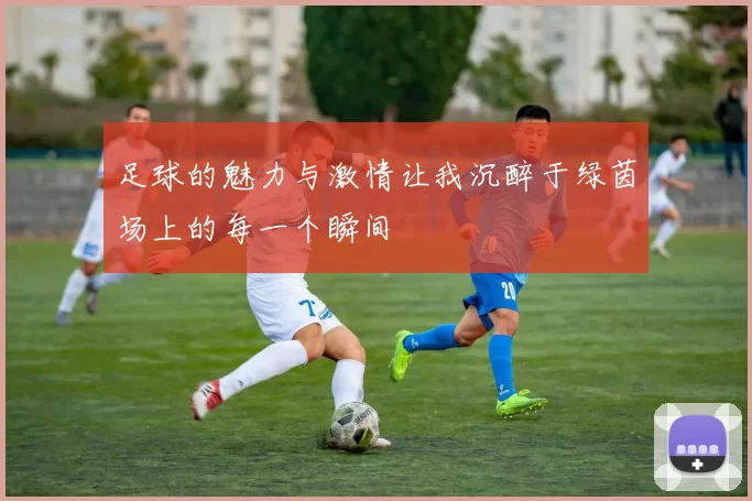 足球的魅力与激情让我沉醉于绿茵场上的每一个瞬间